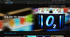 Desktop Screenshot of mobileoxygenbar.com