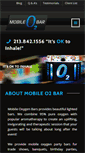 Mobile Screenshot of mobileoxygenbar.com